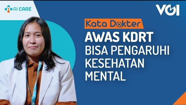 Awas KDRT Bisa Pengaruhi Kesehatan Mental